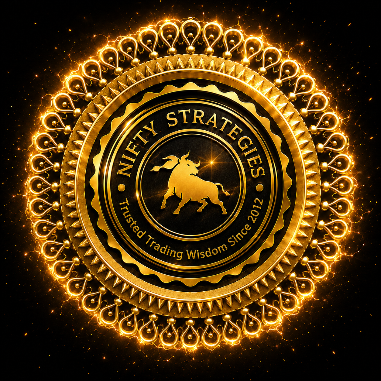 Nifty Strategies crest — trusted by market participants since 2012